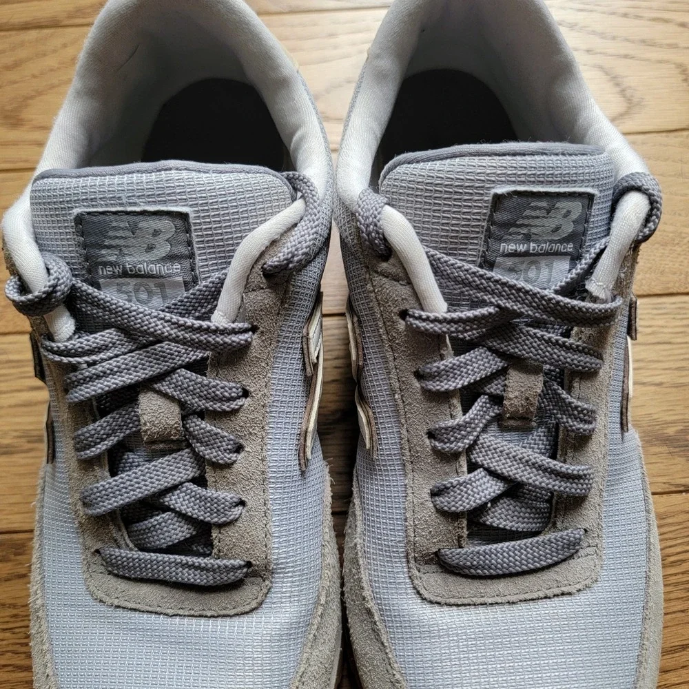 New Balance Mens 501 Grey Sneakers Size 5.5 Style ML501RFC